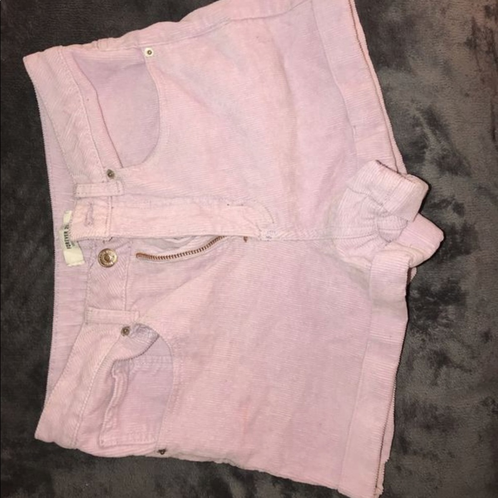 Purple high waisted